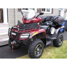 Wes Industries Touring Delux with Heated Grips -  Cargo box for 2 UP ATVs