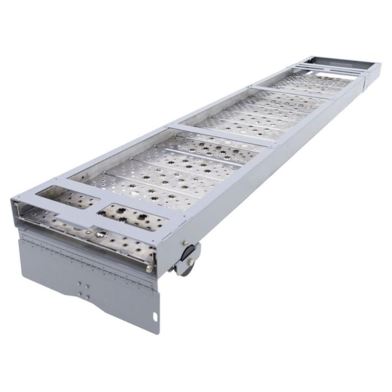 HD Ramps 10' Aluminum Slider Walk Ramp with Under-Truck Storage Bracket ramp inside
