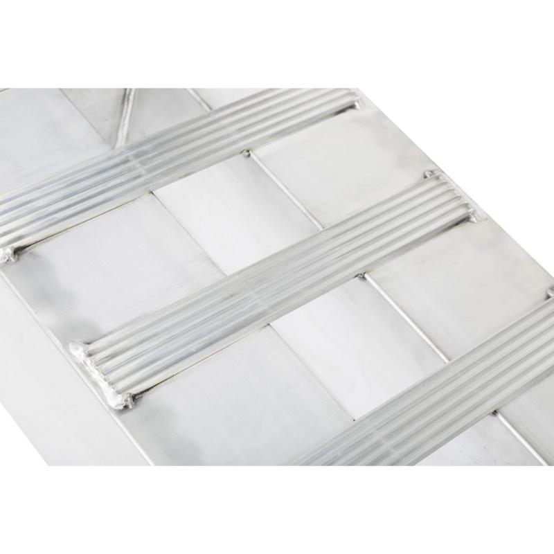 HD Ramps 10' L x 16" W Hook End Heavy Equipment Ramps' serrated rungs