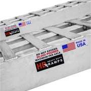 HD Ramps 10' L x 20" W Pin-On End Heavy Equipment Ramps capacity
