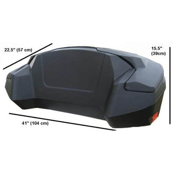 Wes Industries Expedition - Storage box for 2 UP seat ATV