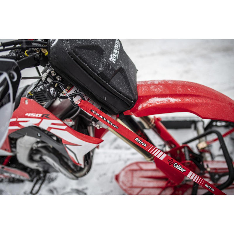 Caliber Retrax – Retractable Straps 6' - 2-pack