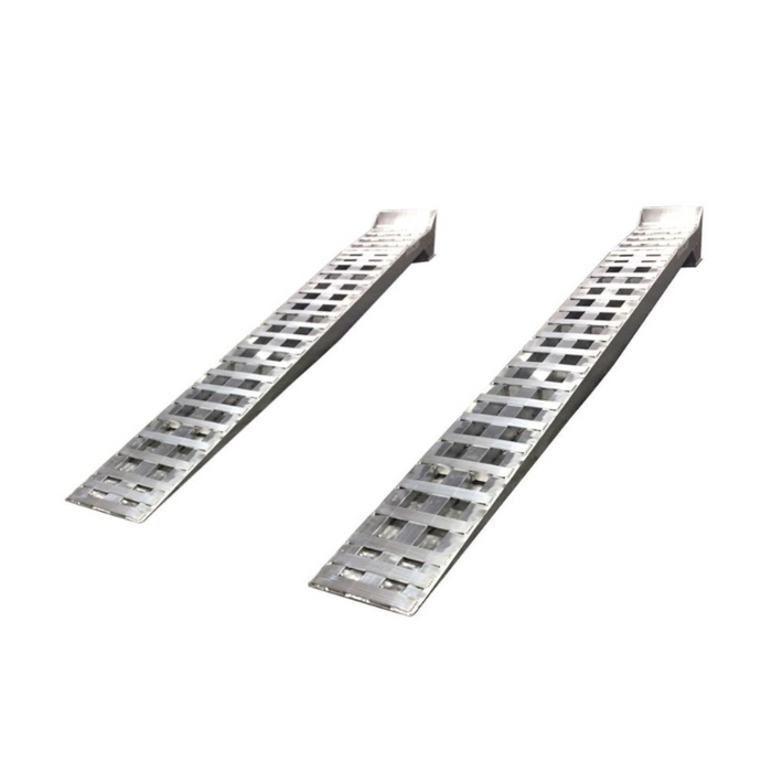 HD Ramps Heavy Duty Aluminum Low Profile Semi-Truck Service Ramps - 15,000 lb. per axle Capacity