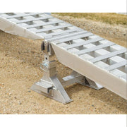 HD Ramps 16' L x 18" W 4 Bunk Load Leveler / 4 Ramp System for 18" H Step Deck Trailers ramp support stand