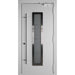 Belldinni Modern Front Steel Door Argos Brown/White 37 2/5" X 81 1/2" + HARDWARE-Belldinni Inc.-Access Division