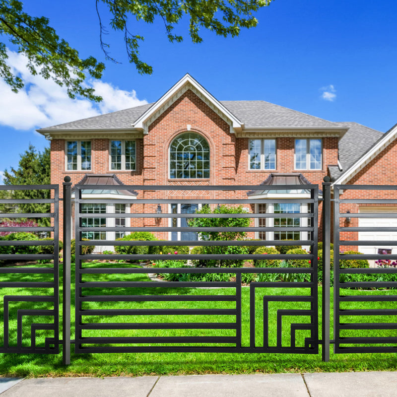 Aleko 2-Panel Fence Kit - FLORENCE Style - 8x5 ft.