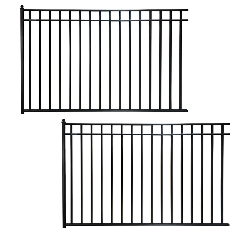 Aleko 2-Panel Fence Kit - MADRID Style - 8x5 ft. Each