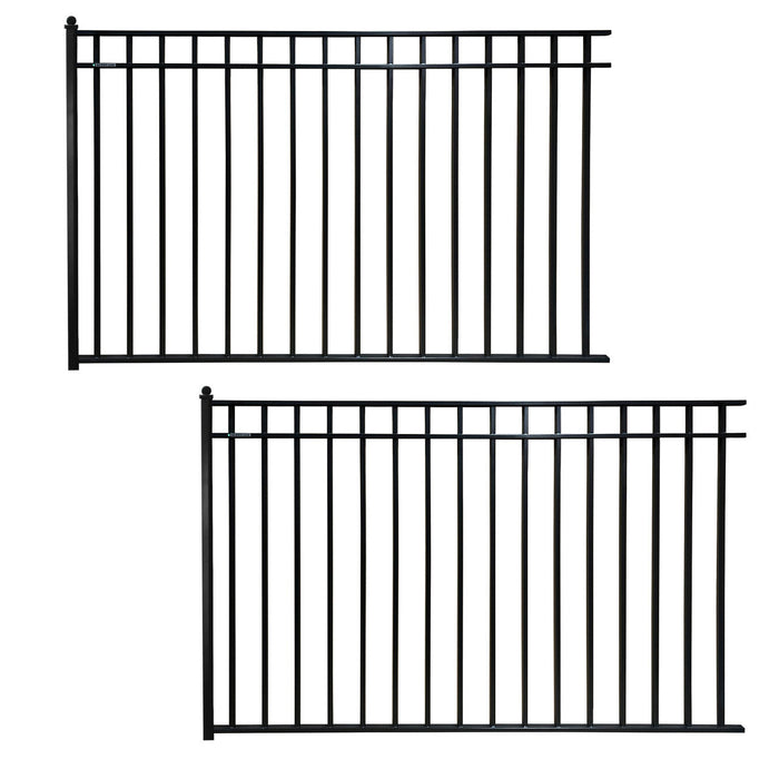 Aleko 2-Panel Fence Kit - MADRID Style - 8x5 ft. Each
