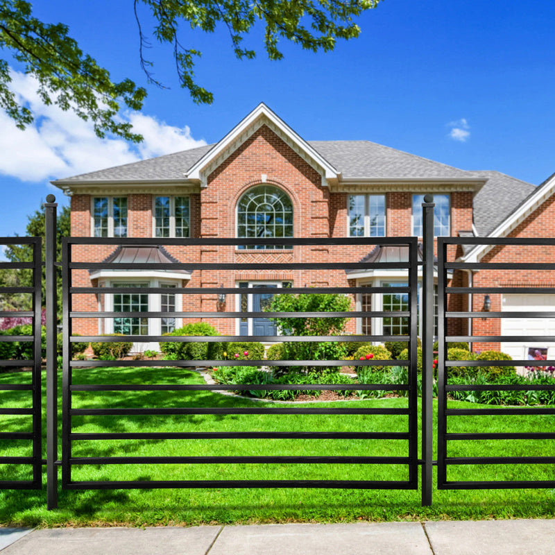 Aleko 2-Panel Fence Kit - MILAN Style - 8x5 ft. Each