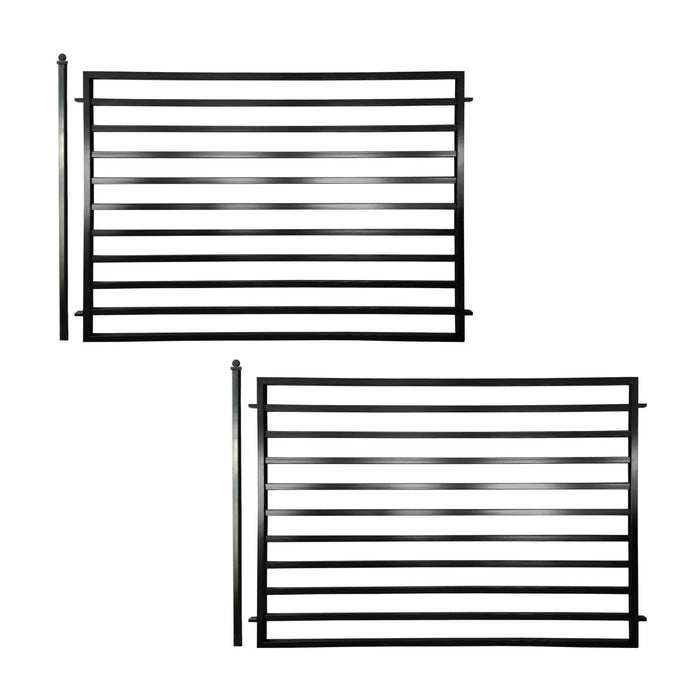 Aleko 2-Panel Fence Kit - MILAN Style - 8x5 ft. Each