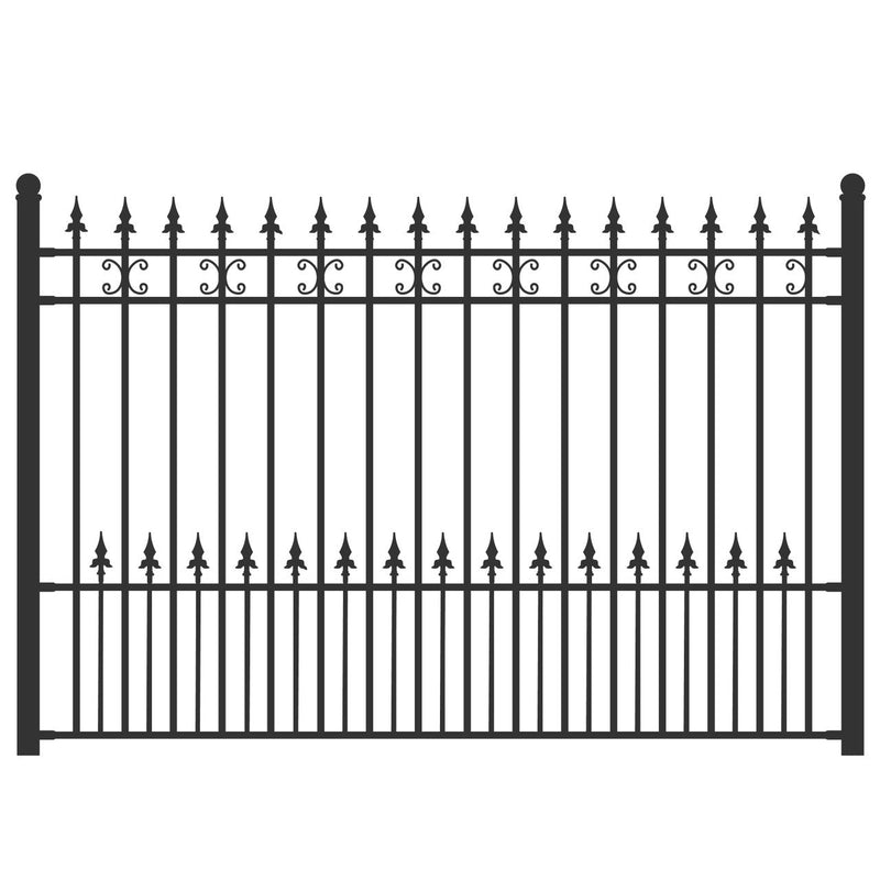 Aleko 2-Panel Fence Kit - VENICE Style - 8x5 ft. Each