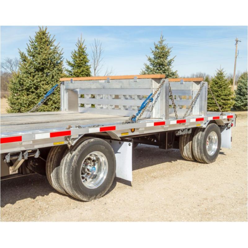 HD Ramps 2 Bunk Load Leveler / 2 Ramp System 8'x18" for 24" H Step Deck Trailers is assembled as a load leveler
