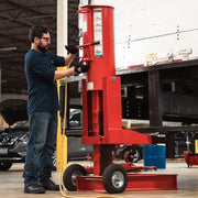 AFF 3598 Air End Lift Bumper Jack is in use
