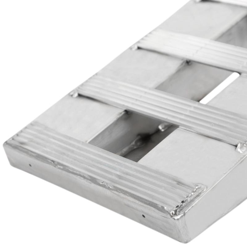 stub foot of the HD Ramps 4' x 14" Hook-End Equipment Ramps