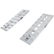 HD Ramps 4' x 15" Aluminum Hook End Car Trailer Ramps 5000 lbs Capacity