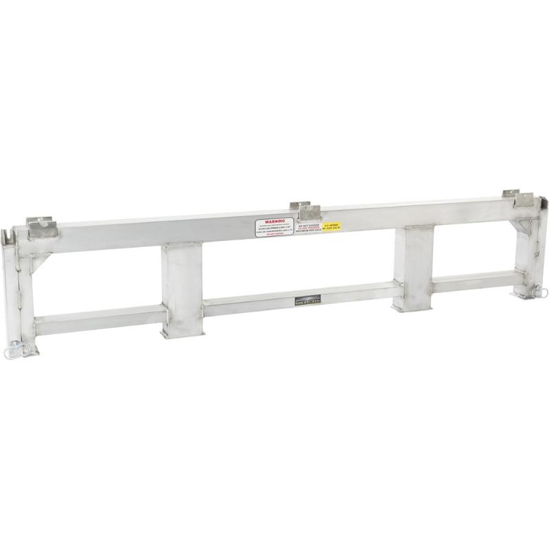 HD Ramps 5" x 100.875" x 16" Aluminum Load Leveler Bridge for Step Deck Trailers