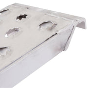 hook end of the HD Ramps 5' x 12" Hook End Aluminum Car Trailer Ramps 3,000 lbs Capacity