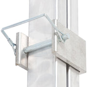 C-Bracket of the HD Ramps 72" EZ Deck Step® Semi-Trailer Step Ladder Adjustable 54"-66" 375 lbs Capacity