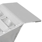 plate end of the HD Ramps 7'10" Aluminum Plate End Car Trailer Ramps 5,000 lb. Capacity 
