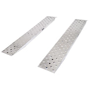 HD Ramps 7'10" EZ Traction Aluminum Plate End Car Trailer Ramps 5,000 lb. Capacity