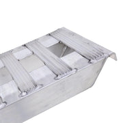 hook end of the HD Ramps 7' 6" L x 15" W Aluminum Car Trailer Ramps