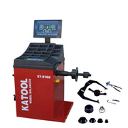 removed wheel clamp parts of the KATOOL KT-B760 Wheel Balancer 30" Max Rim Diameter ±1g Accuracy