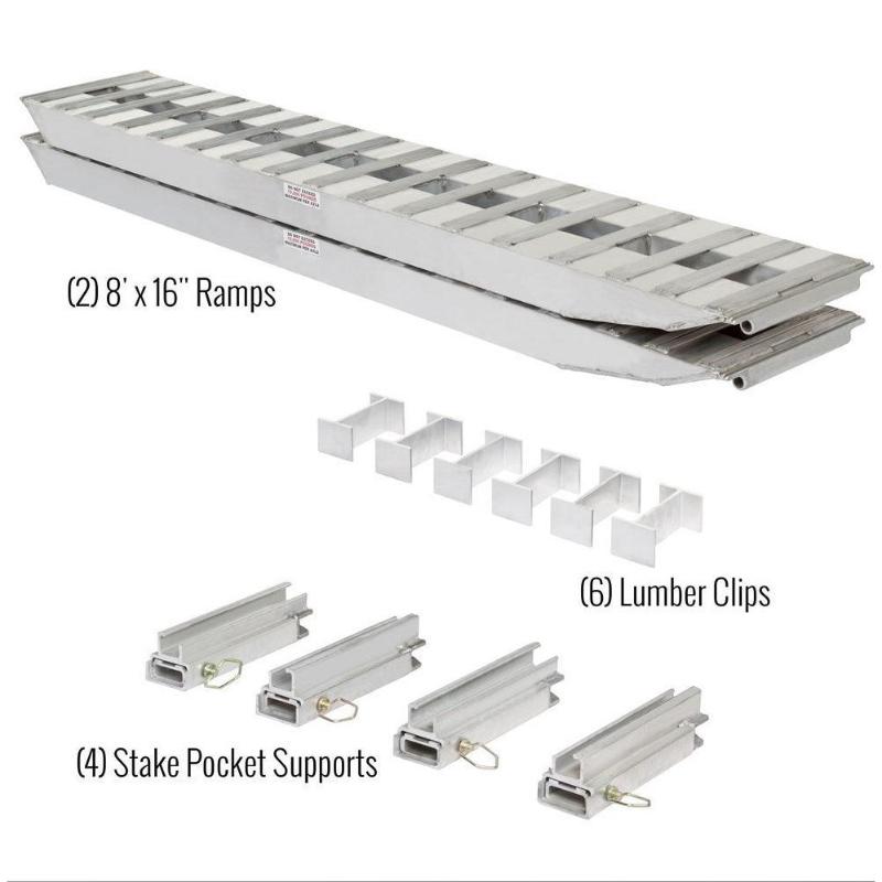 16 Ft Loading Ramp HD Ramps 8’ L x 16