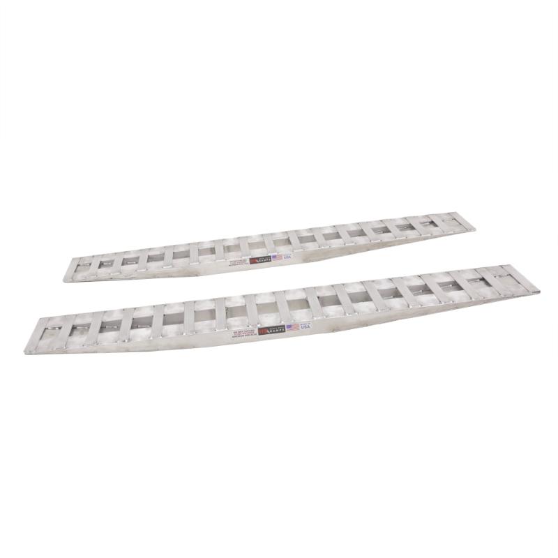 side view of the HD Ramps 8' Lay-Over Auto Hoist Ramp Extensions