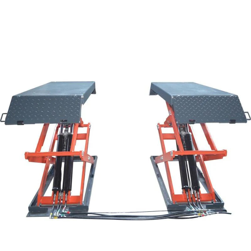 KATOOL KT-X95 Full Rise Scissor Lift – Flush-Mount 8000 lb Capacity Lift with CE Certification and Space-Saving Design