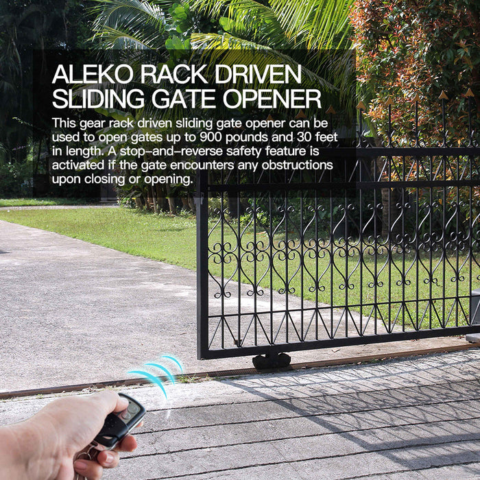 Aleko Sliding Gate Opener - AR900 - Back-up Kit ACC2