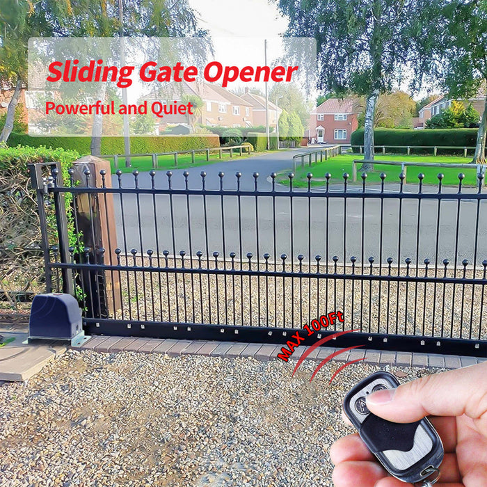 Aleko Sliding Gate Opener - AR900 - Basic Kit