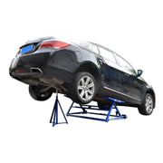 ATD ATDTLTLFT Automotive Tilt Lift with a car placed on it