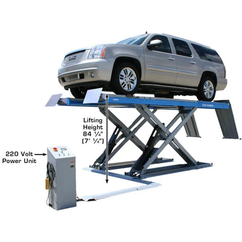 Atlas 12AWFSL Wheels-Free Alignment Scissor Lift