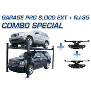 Atlas Garage PRO8000EXT Extended 4-Post Lift Combo
