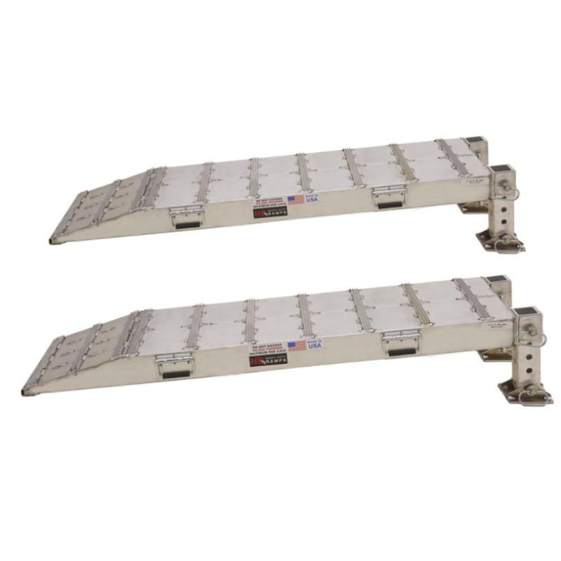 Automatic Wheel Risers HD Ramps Adjustable Wheel Risers 5.5' L for up to 18