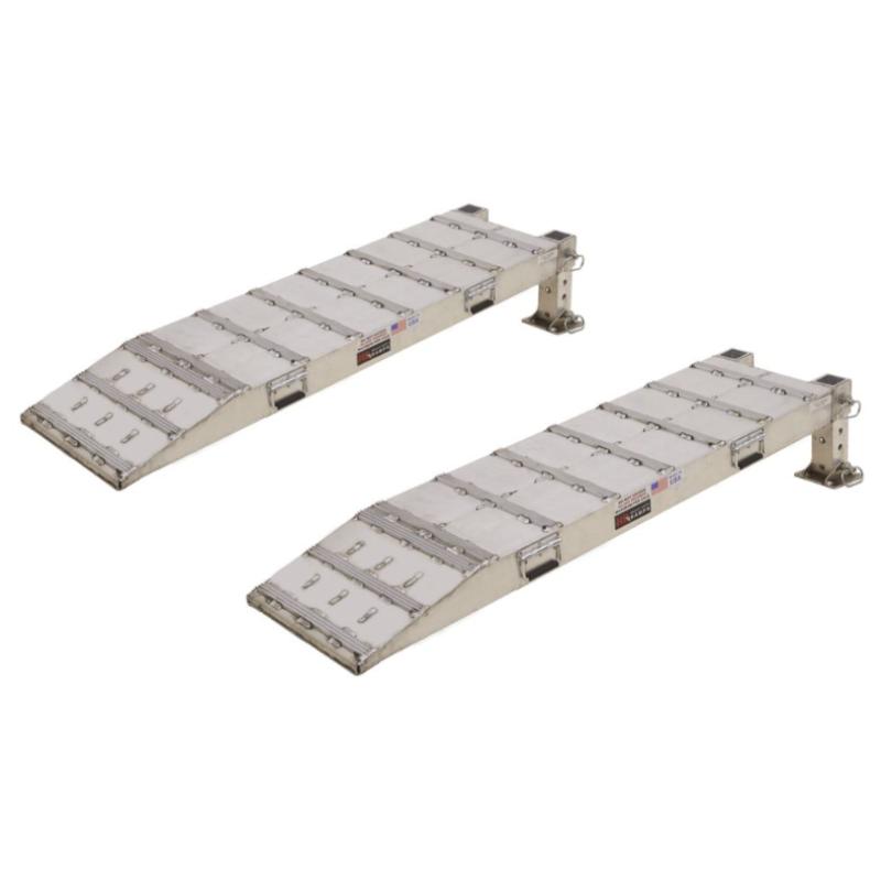 Automatic Wheel Risers HD Ramps Adjustable Wheel Risers 5.5' L for up to 18