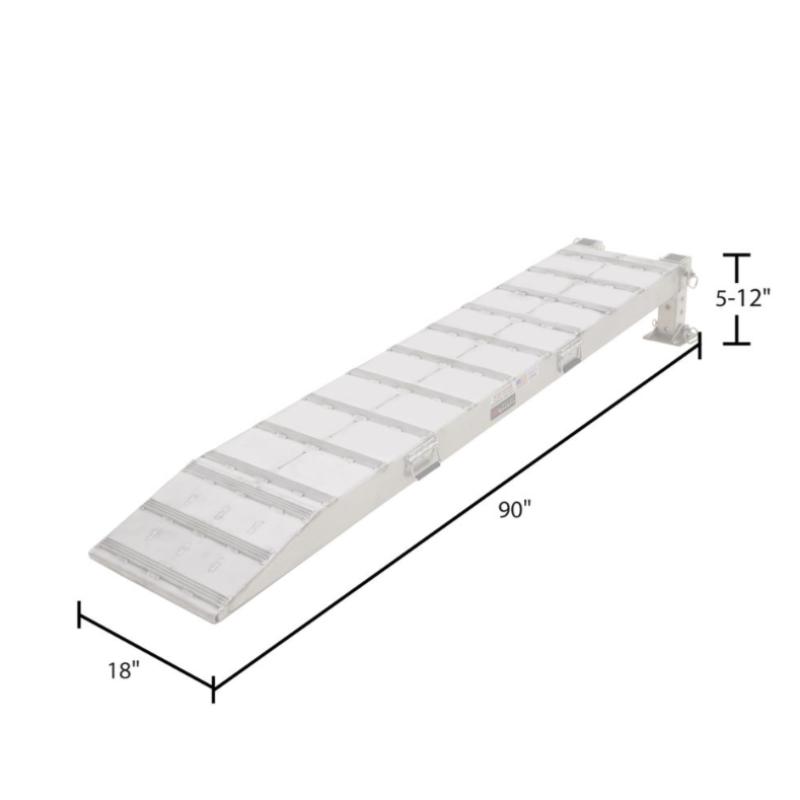 HD Ramps Adjustable Wheel Risers measurements and dimensions
