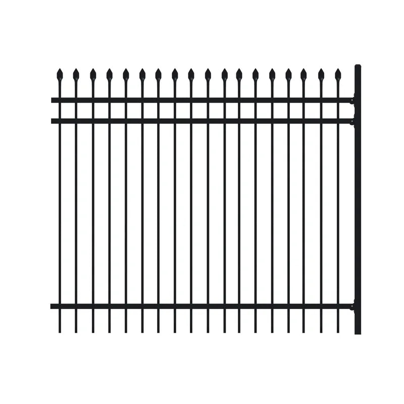 Aleko Tokyo fence steel post detail
