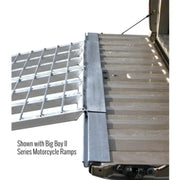HD Ramps Alumi-Loc 5' Ramp Attaching System shown with big boy II series motorcycle ramps
