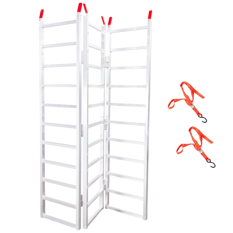 Black Widow Aluminum Extra-Wide Folding ATV Ramp
