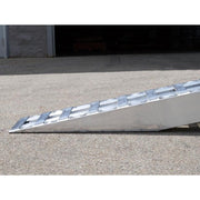 knife foot of the HD Ramps Aluminum Hook-End Ramps 14'x16" with 12,000 lbs Capacity 