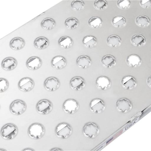 HD Ramps Aluminum Roller End Replacement Trailer Ramps for Cotrell Car Hauler high traction punch plate