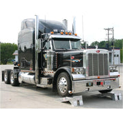 HD Ramps Aluminum Semi Truck Wheel Riser Service Ramps in use
