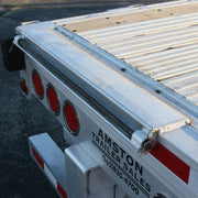 HD Ramps Aluminum Skid Seat Attaching Bracket attached on a trailer
