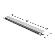 HD Ramps Aluminum Skid Seat Attaching Bracket dimensions