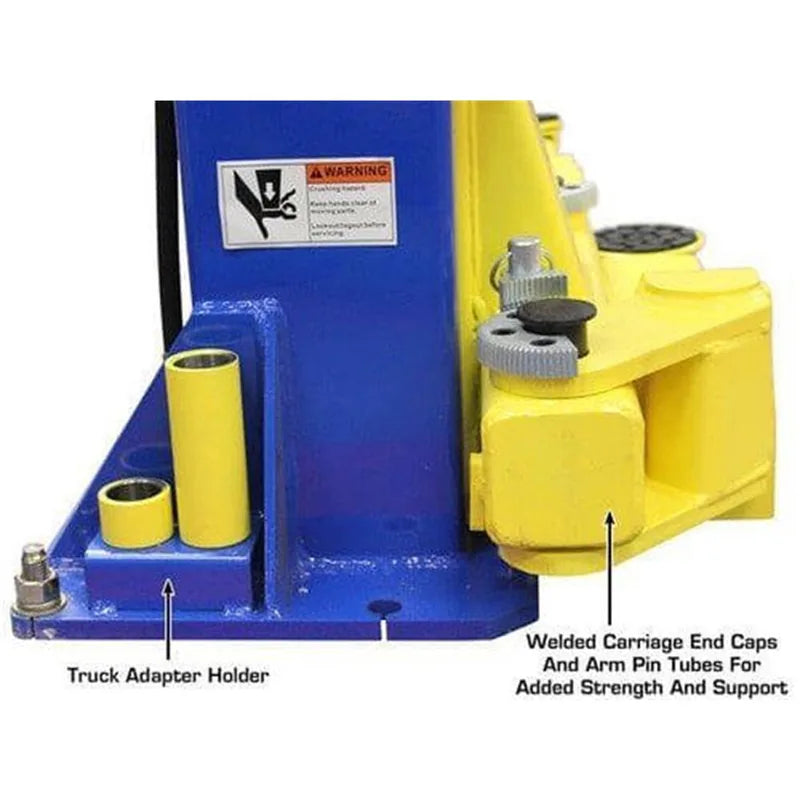 Atlas 9KOHX 2-Post Lift truck adapter set included