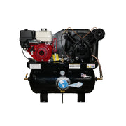 Atlas Air Force AF13G 13HP Honda gas air compressor, front view