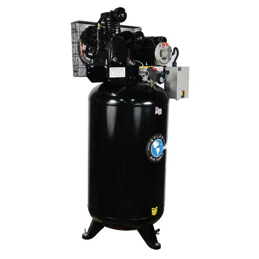 Atlas Air Force AF7 5HP 80-gallon vertical electric air compressor, front view