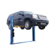 Atlas BP8000 baseplate 2-post lift, 8,000 lb capacity, front view