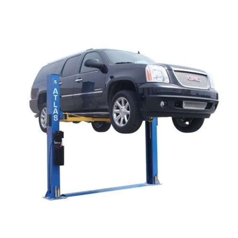Atlas BP8000 baseplate 2-post lift, 8,000 lb capacity, front view